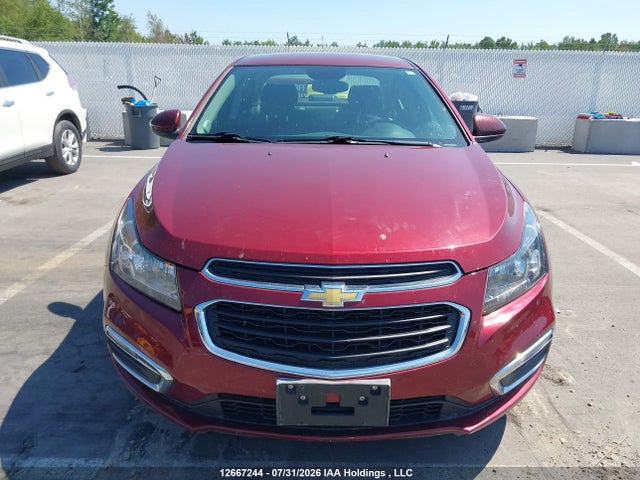 2015 Chevrolet Cruze 1lt მანქანა იყიდება აუქციონზე, vin: 1G1PC5SB0F7123470, აუქციონის ნომერი: 12667244
