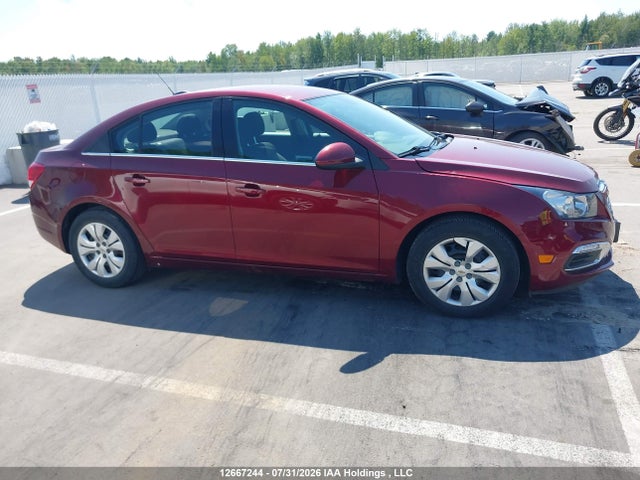 2015 Chevrolet Cruze 1lt მანქანა იყიდება აუქციონზე, vin: 1G1PC5SB0F7123470, აუქციონის ნომერი: 12667244
