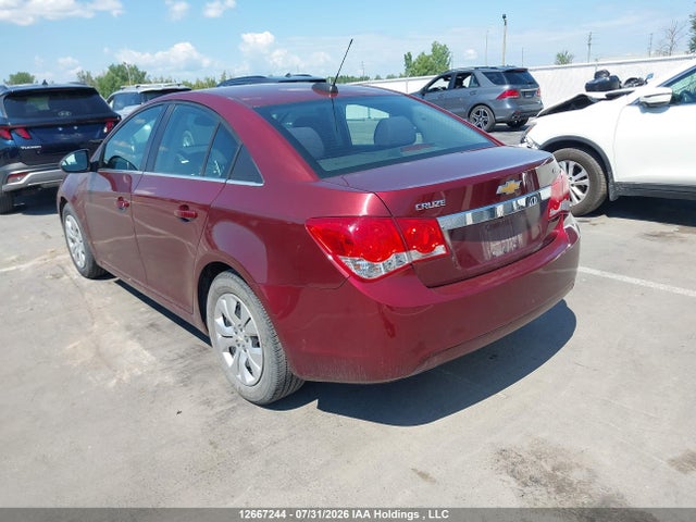 2015 Chevrolet Cruze 1lt მანქანა იყიდება აუქციონზე, vin: 1G1PC5SB0F7123470, აუქციონის ნომერი: 12667244