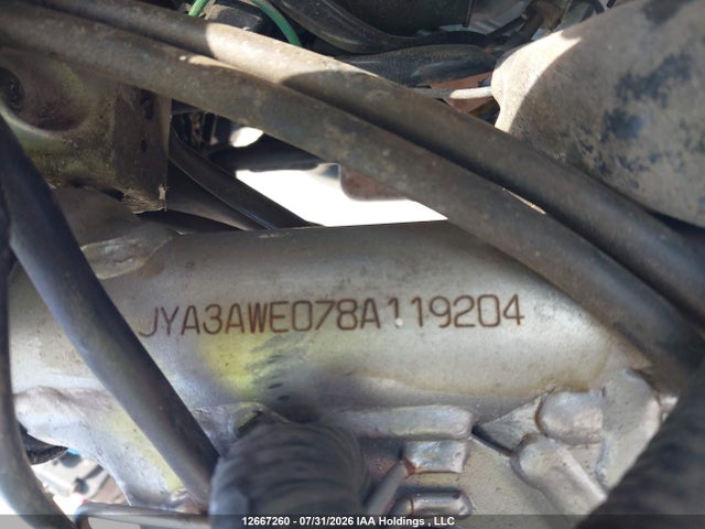 12667260 :رقم المزاد ، JYA3AWE078A119204 vin ، 2008 Yamaha Tw200 E مزاد بيع