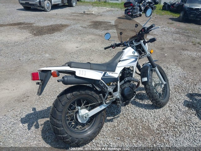 12667260 :رقم المزاد ، JYA3AWE078A119204 vin ، 2008 Yamaha Tw200 E مزاد بيع