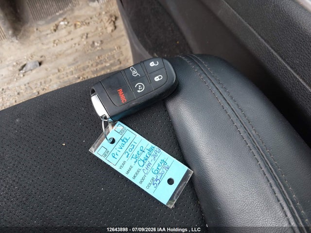 12643898 :رقم المزاد ، 1C4RJFAG8MC552076 vin ، 2021 Jeep Grand Cherokee Altitude مزاد بيع