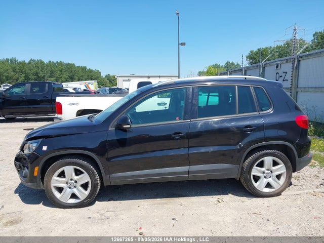 2013 Volkswagen Tiguan მანქანა იყიდება აუქციონზე, vin: WVGJV7AX9DW552105, აუქციონის ნომერი: 12667265