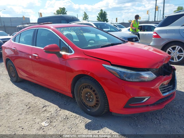 2016 Chevrolet Cruze Premier Auto მანქანა იყიდება აუქციონზე, vin: 3G1BG5SM8GS602187, აუქციონის ნომერი: 12667273