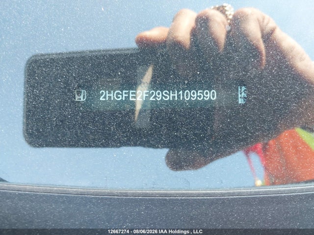 Honda Civic 2025 2HGFE2F29SH109590 Image 17