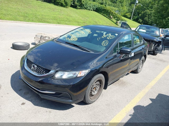 Honda Civic Lx 2015 2HGFB2F44FH004181 Image 2