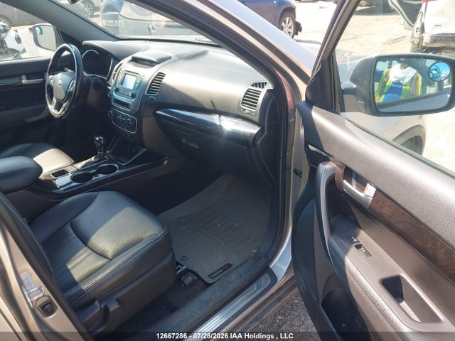12667286 :رقم المزاد ، 5XYKUDA74EG484465 vin ، 2014 Kia Sorento Ex V6 مزاد بيع