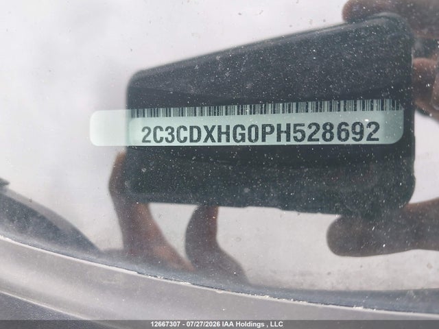 12667307 :رقم المزاد ، 2C3CDXHG0PH528692 vin ، 2023 Dodge Charger Gt مزاد بيع