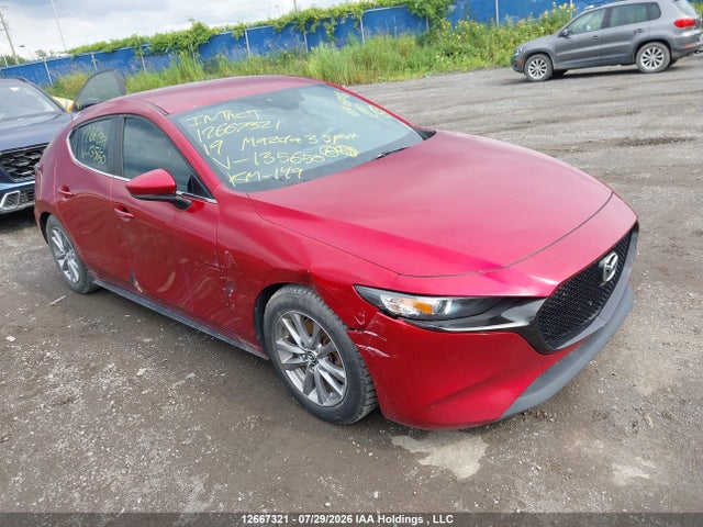 12667321 :رقم المزاد ، JM1BPAK78K1135650 vin ، 2019 Mazda 3 Sport مزاد بيع
