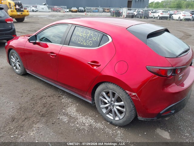12667321 :رقم المزاد ، JM1BPAK78K1135650 vin ، 2019 Mazda 3 Sport مزاد بيع