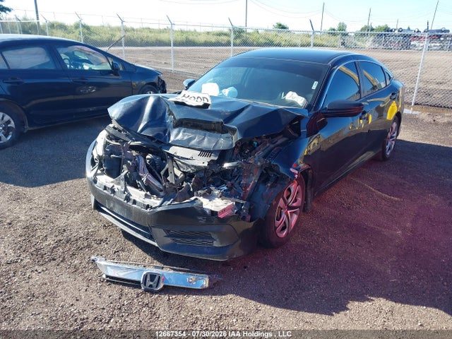Honda Civic Lx 2017 2HGFC2F52HH009856 Image 2
