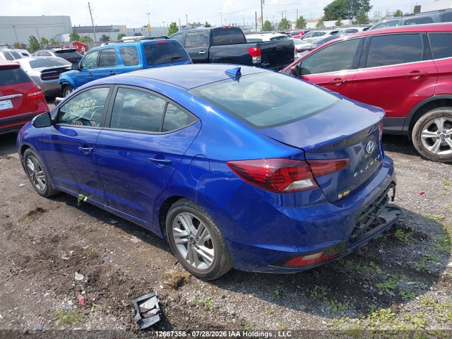 Aukcja sprzedaży 2020 Hyundai Elantra Sel/value/limited, vin: KMHD84LF0LU905350, numer aukcji: 12667358