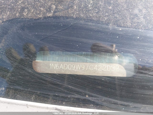 Продаж на аукціоні авто 2007 Nissan Frontier Le, vin: 1N6AD09W97C422032, номер лоту: 12667363