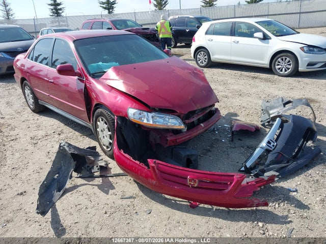 2002 Honda Accord Lx მანქანა იყიდება აუქციონზე, vin: 1HGCG56482A801337, აუქციონის ნომერი: 12667367