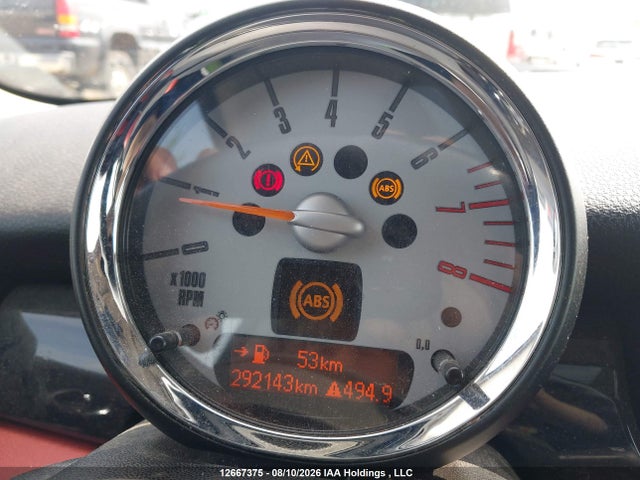 2010 Mini Cooper S მანქანა იყიდება აუქციონზე, vin: WMWMF7C51ATX41948, აუქციონის ნომერი: 12667375