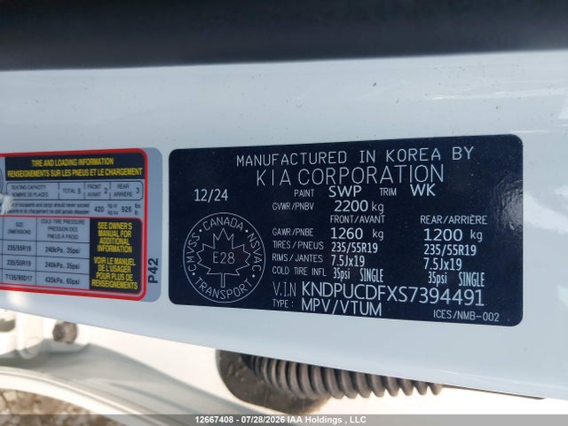 KIA Sportage Lx 2025 KNDPUCDFXS7394491 Image 9