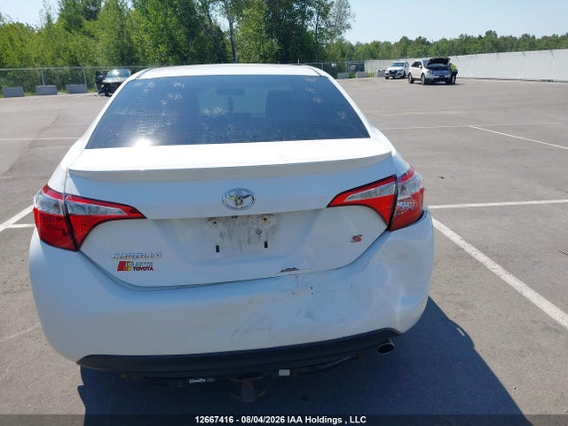 2015 Toyota Corolla S მანქანა იყიდება აუქციონზე, vin: 2T1BURHE7FC362553, აუქციონის ნომერი: 12667416