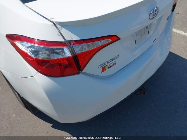 2015 Toyota Corolla S მანქანა იყიდება აუქციონზე, vin: 2T1BURHE7FC362553, აუქციონის ნომერი: 12667416