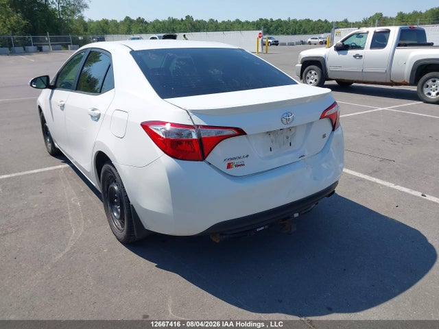 2015 Toyota Corolla S მანქანა იყიდება აუქციონზე, vin: 2T1BURHE7FC362553, აუქციონის ნომერი: 12667416