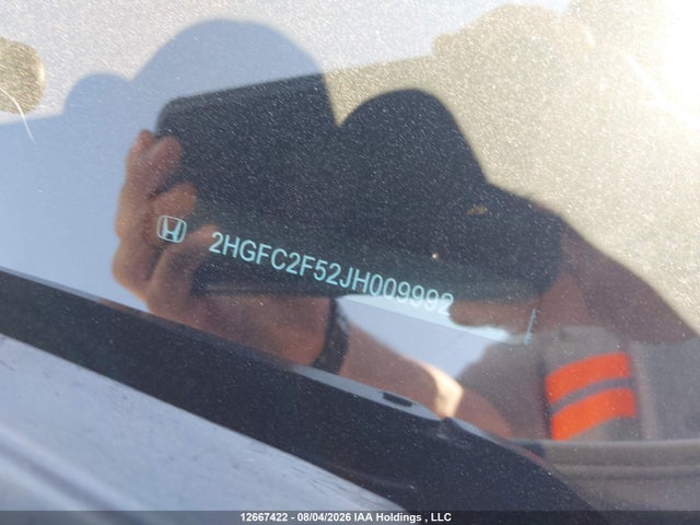 Honda Civic Lx 2018 2HGFC2F52JH009992 Image 17