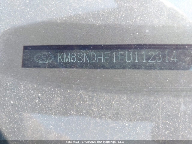 Продаж на аукціоні авто 2015 Hyundai Santa Fe Gls Awd, vin: KM8SNDHF1FU112314, номер лоту: 12667423