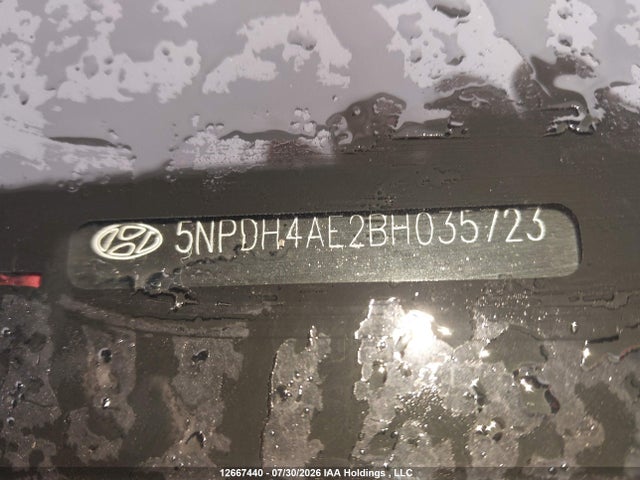 2011 Hyundai Elantra Gl მანქანა იყიდება აუქციონზე, vin: 5NPDH4AE2BH035723, აუქციონის ნომერი: 12667440