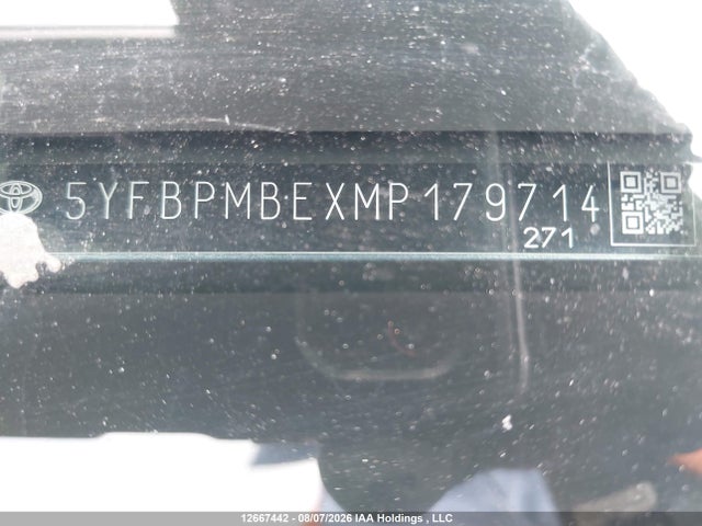 Toyota COROLLA LE 2021 5YFBPMBEXMP179714 Image 20