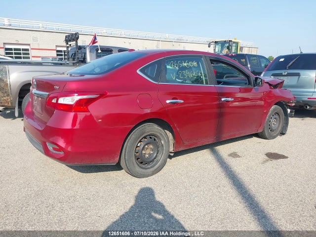 2018 Nissan Sentra 1.8 S/1.8 Sv/1.8 Sv Midnight Edition მანქანა იყიდება აუქციონზე, vin: 3N1AB7AP7JY239607, აუქციონის ნომერი: 12651606