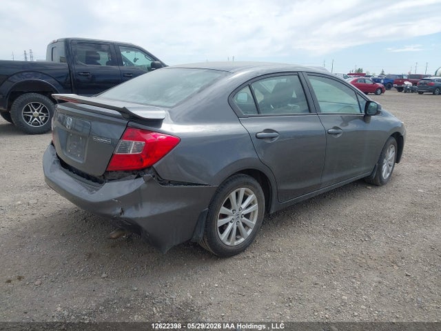 2012 Honda Civic Ex 4dr მანქანა იყიდება აუქციონზე, vin: 2HGFB2F5XCH061313, აუქციონის ნომერი: 12622398