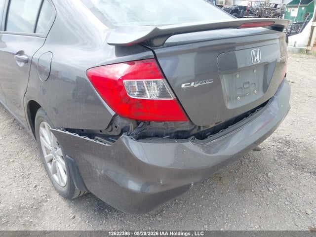2012 Honda Civic Ex 4dr მანქანა იყიდება აუქციონზე, vin: 2HGFB2F5XCH061313, აუქციონის ნომერი: 12622398