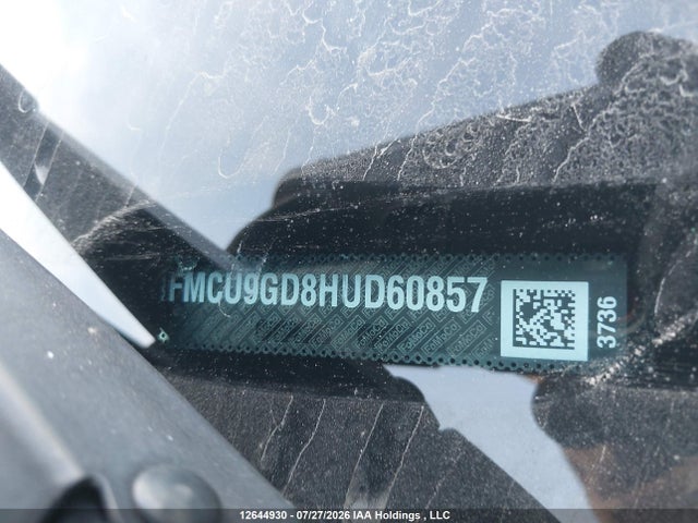 Ford ESCAPE SE 2017 1FMCU9GD8HUD60857 Image 19