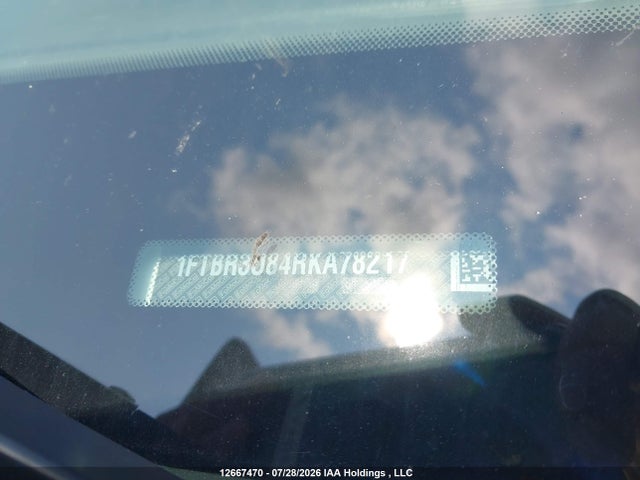 2024 Ford Transit T-250 მანქანა იყიდება აუქციონზე, vin: 1FTBR3U84RKA78217, აუქციონის ნომერი: 12667470