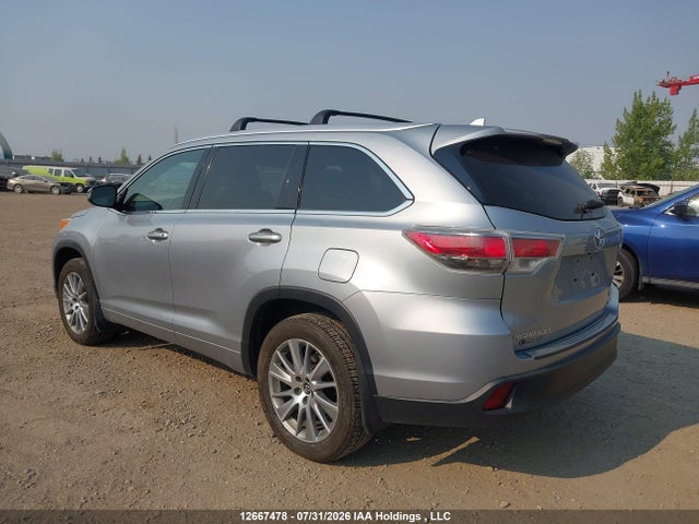 Toyota Highlander Xle 2016 5TDJKRFH7GS501751 Image 3