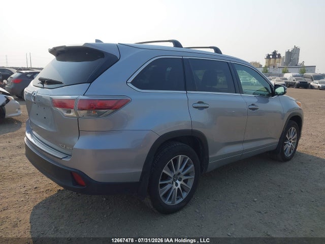 Toyota Highlander Xle 2016 5TDJKRFH7GS501751 Image 4