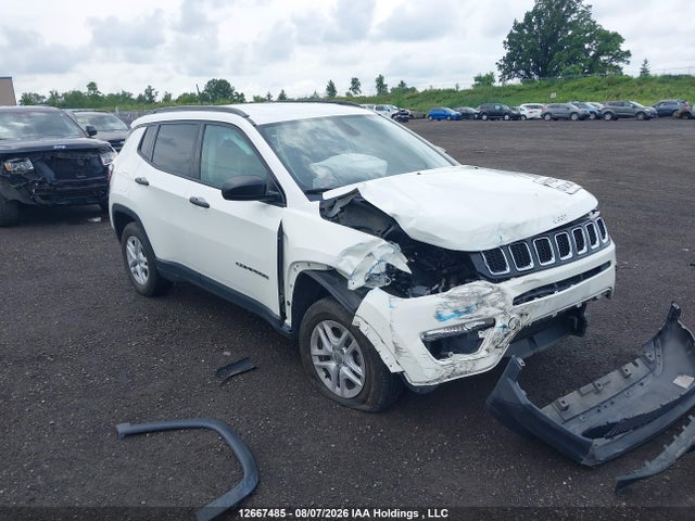 Продажа на аукционе авто 2018 Jeep Compass, vin: 3C4NJDAB3JT111897, номер лота: 12667485