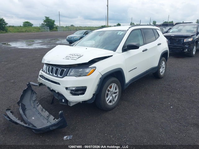 Продажа на аукционе авто 2018 Jeep Compass, vin: 3C4NJDAB3JT111897, номер лота: 12667485