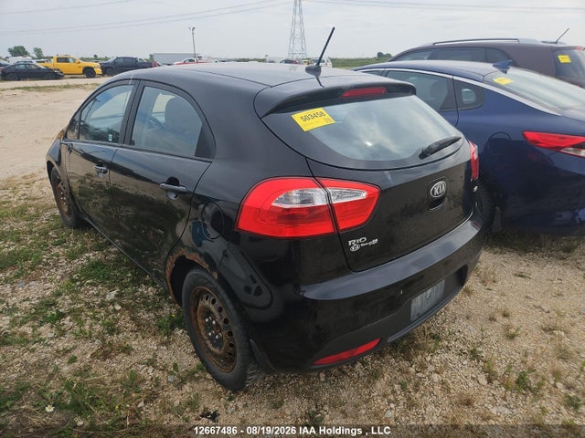 2013 Kia Rio Lx მანქანა იყიდება აუქციონზე, vin: KNADM5A35D6785692, აუქციონის ნომერი: 12667486