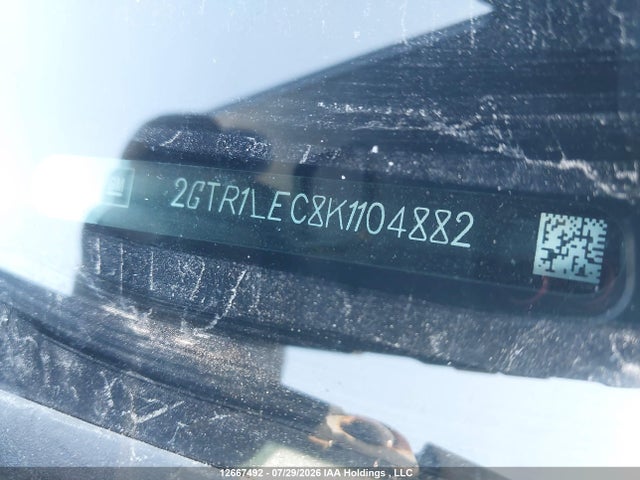 12667492 :رقم المزاد ، 2GTR1LEC8K1104882 vin ، 2019 Gmc Sierra 1500 Limited مزاد بيع