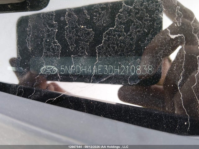 2013 Hyundai Elantra Gl მანქანა იყიდება აუქციონზე, vin: 5NPDH4AE3DH210838, აუქციონის ნომერი: 12667544