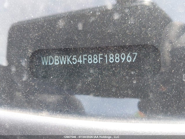 2008 Mercedes-benz Slk 280 მანქანა იყიდება აუქციონზე, vin: WDBWK54F88F188967, აუქციონის ნომერი: 12667546