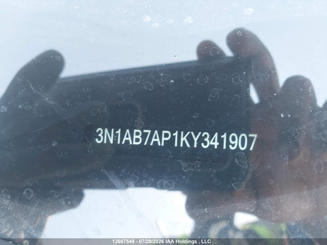 3N1AB7AP1KY341907 Nissan Sentra 1.8 S/1.8 Sv