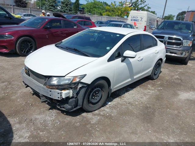Honda Civic Lx 2015 2HGFB2F40FH022127 Image 2
