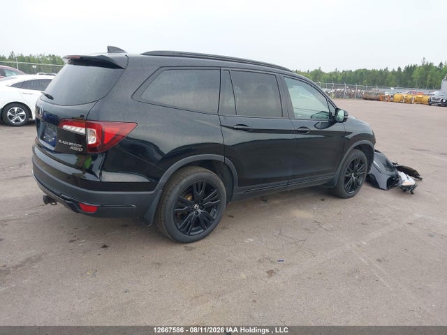 Honda Pilot Black Edition 2019 5FNYF6H02KB501730 Image 4