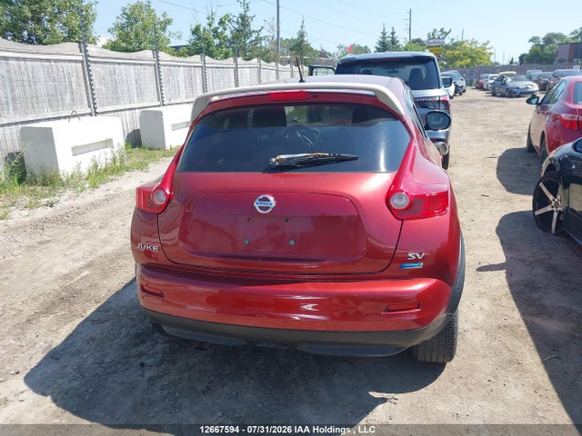 2013 Nissan Juke S/sv/sl მანქანა იყიდება აუქციონზე, vin: JN8AF5MR5DT201832, აუქციონის ნომერი: 12667594