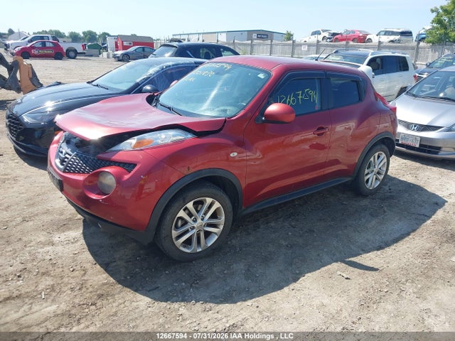 2013 Nissan Juke S/sv/sl მანქანა იყიდება აუქციონზე, vin: JN8AF5MR5DT201832, აუქციონის ნომერი: 12667594