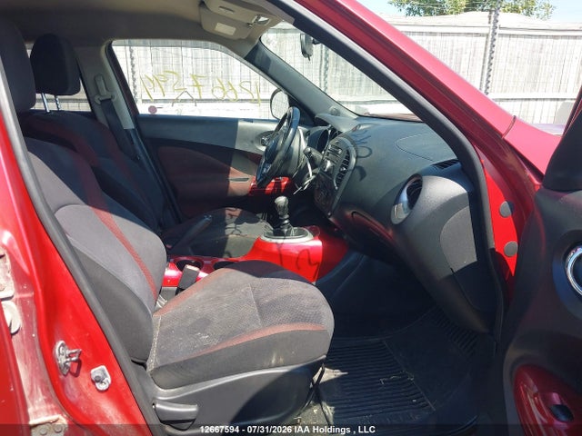 2013 Nissan Juke S/sv/sl მანქანა იყიდება აუქციონზე, vin: JN8AF5MR5DT201832, აუქციონის ნომერი: 12667594