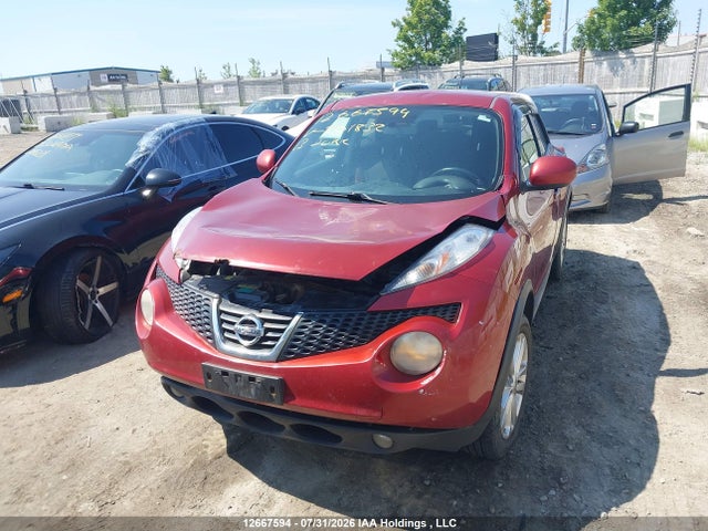 2013 Nissan Juke S/sv/sl მანქანა იყიდება აუქციონზე, vin: JN8AF5MR5DT201832, აუქციონის ნომერი: 12667594