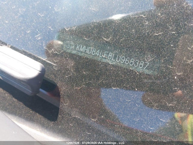 12667626 :رقم المزاد ، KMHD84LF8LU968387 vin ، 2020 Hyundai Elantra مزاد بيع