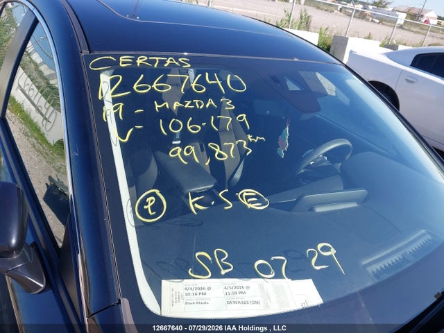 12667640 :رقم المزاد ، JM1BPADM6K1106179 vin ، 2019 Mazda 3 Preferred مزاد بيع