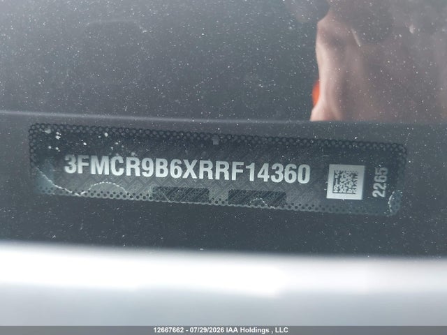 12667662 :رقم المزاد ، 3FMCR9B6XRRF14360 vin ، 2024 Ford Bronco Sport Big Bend مزاد بيع